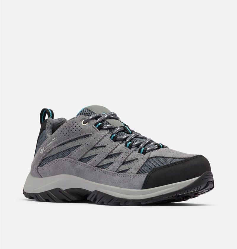 Grey Columbia Crestwood Women's Hiking Shoes | 76943HNOJ