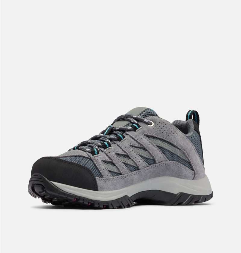 Grey Columbia Crestwood Women's Hiking Shoes | 76943HNOJ