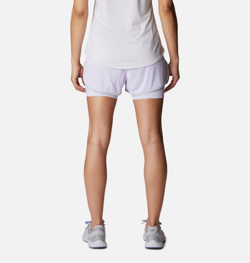 Grey Columbia Endless Trail 2-in-1 Women's Shorts | 23456YBEP