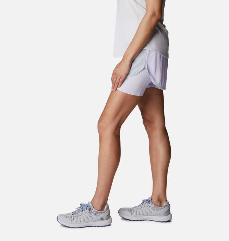 Grey Columbia Endless Trail 2-in-1 Women's Shorts | 23456YBEP