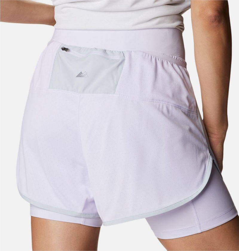 Grey Columbia Endless Trail 2-in-1 Women's Shorts | 23456YBEP