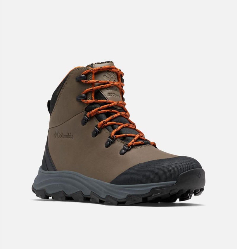 Grey Columbia Expeditionist Men's Boots | 72130IGAM