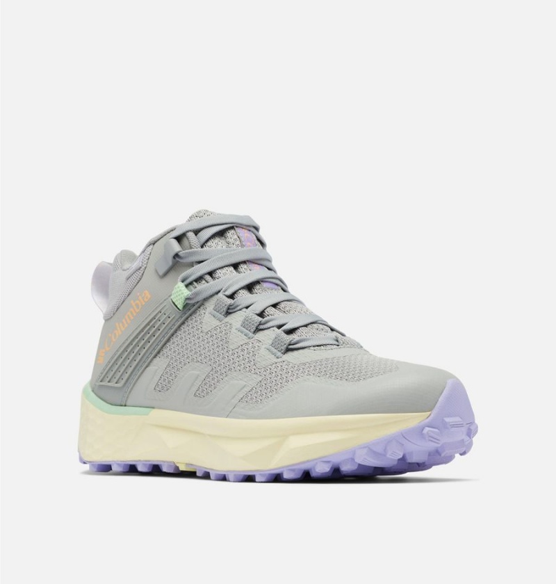 Grey Columbia Facet 75 Mid OutDry Women's Sneakers | 37405QSGW