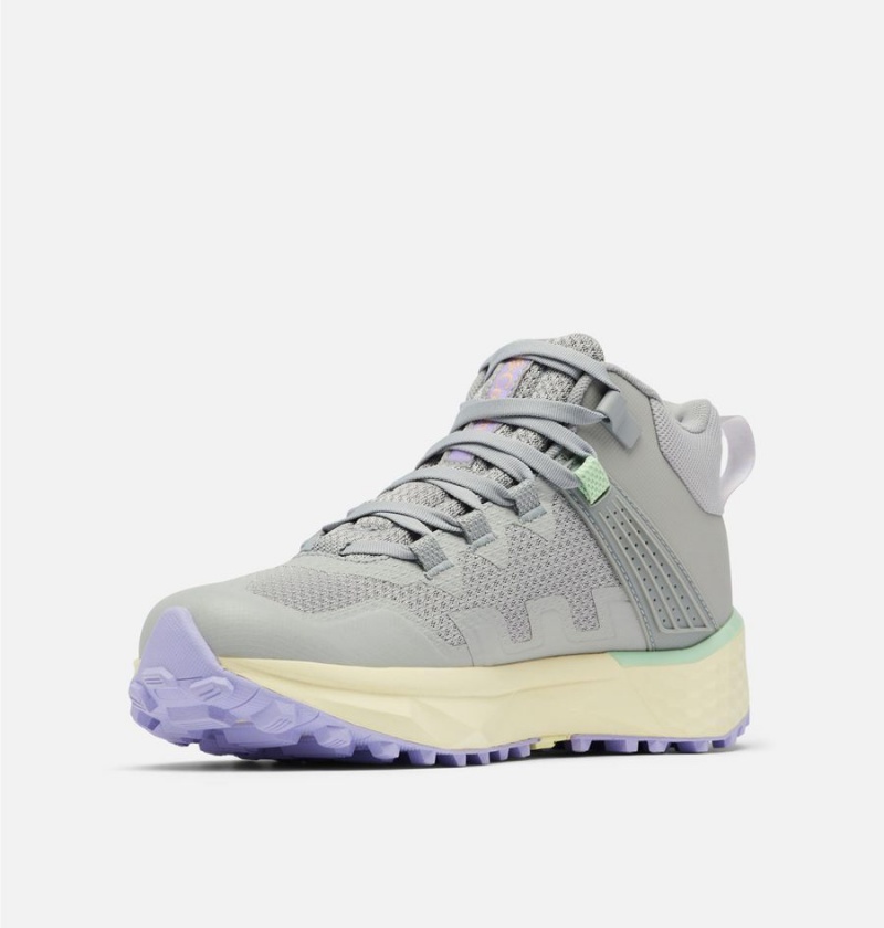 Grey Columbia Facet 75 Mid OutDry Women's Sneakers | 37405QSGW