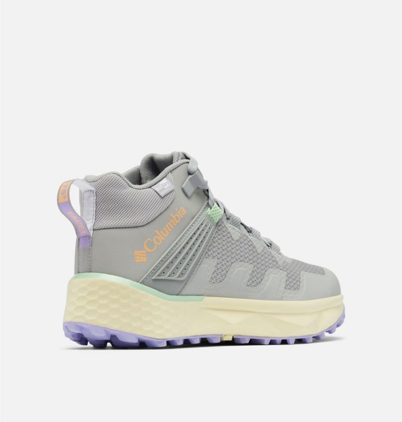 Grey Columbia Facet 75 Mid OutDry Women's Sneakers | 37405QSGW