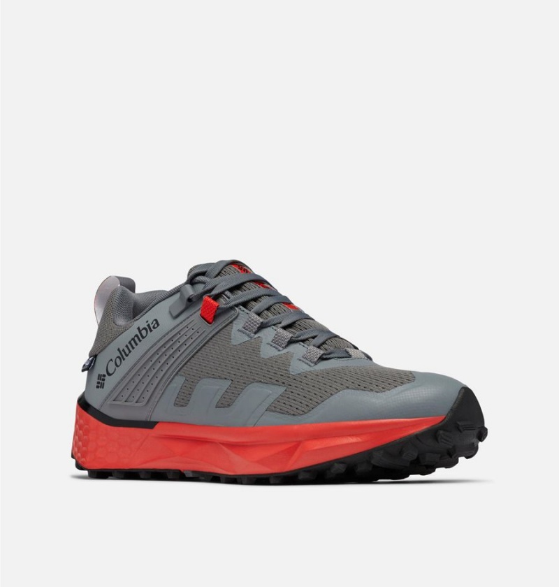 Grey Columbia Facet 75 OutDry Hiking Men's Sneakers | 79248ZALN