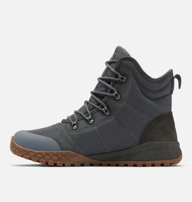 Grey Columbia Fairbanks Omni Heat Men's Boots | 58729RVAU