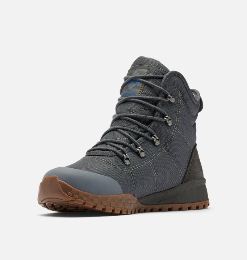 Grey Columbia Fairbanks Omni Heat Men's Boots | 58729RVAU