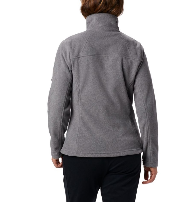 Grey Columbia Fast Trek II Women's Fleece Jacket | 18659MDPN