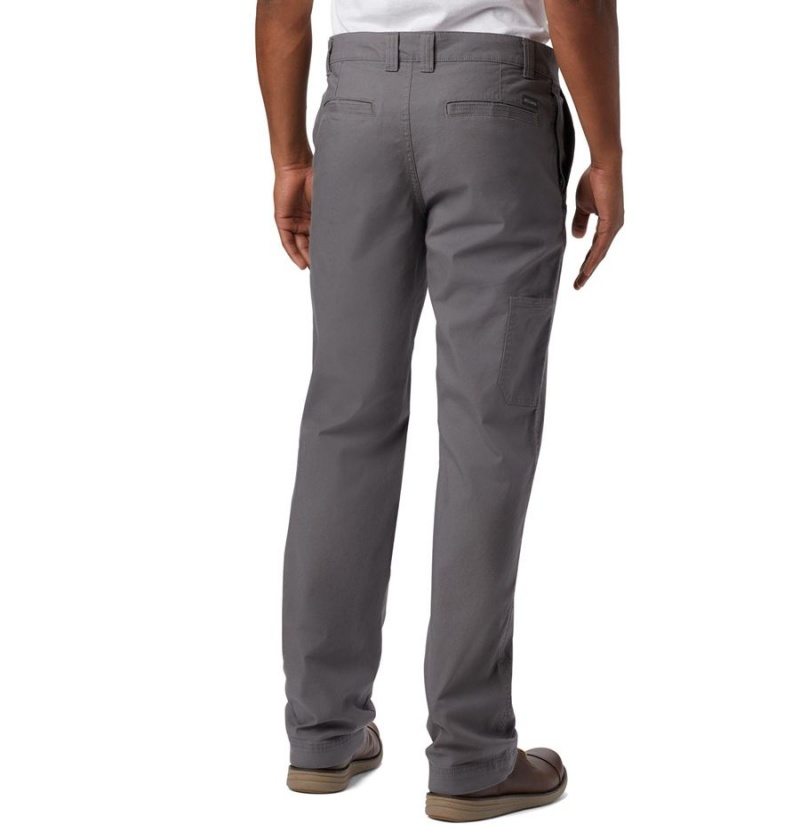 Grey Columbia Flex ROC Men's Pants | 71539RLXB