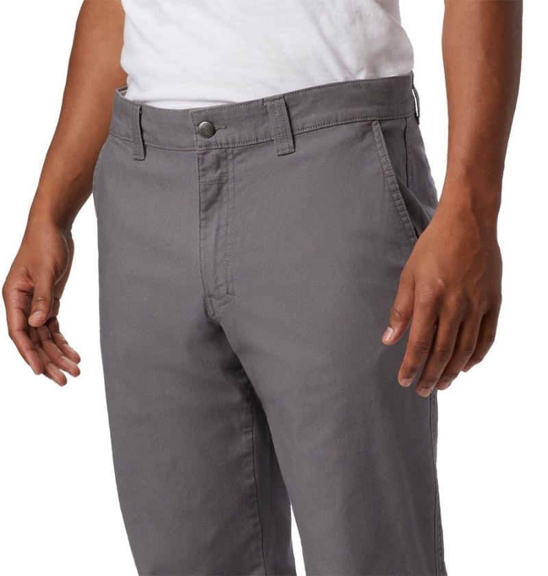 Grey Columbia Flex ROC Men's Pants | 71539RLXB