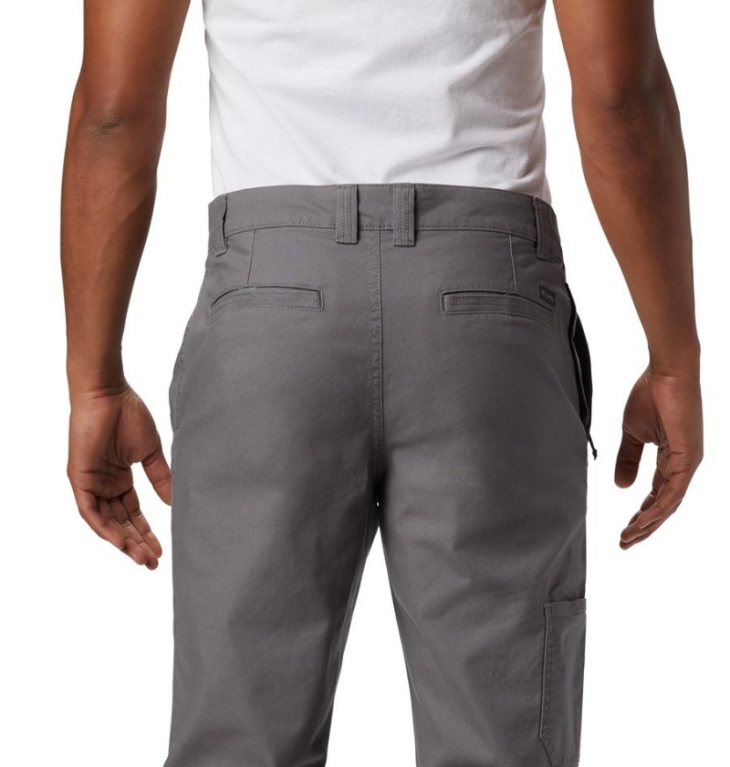 Grey Columbia Flex ROC Men's Pants | 71539RLXB