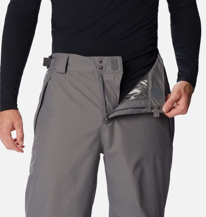 Grey Columbia Gulfport Insulated Ski Men's Pants | 61345WKGB