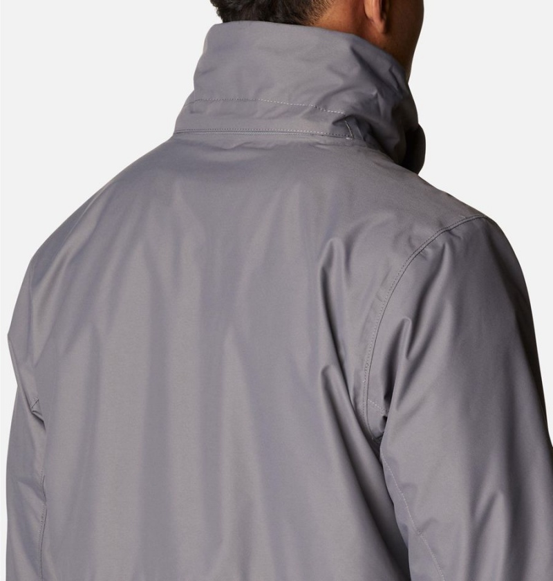 Grey Columbia Gulfport Interchange Men's 3 In 1 Jackets | 12970IQPZ