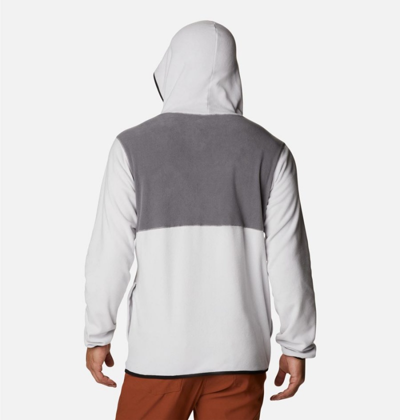 Grey Columbia Haven Hills Fleece Men's Hoodie | 28307JOQZ