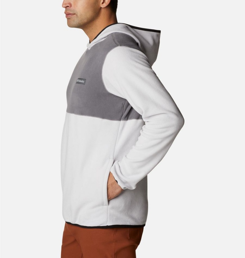 Grey Columbia Haven Hills Fleece Men's Hoodie | 28307JOQZ