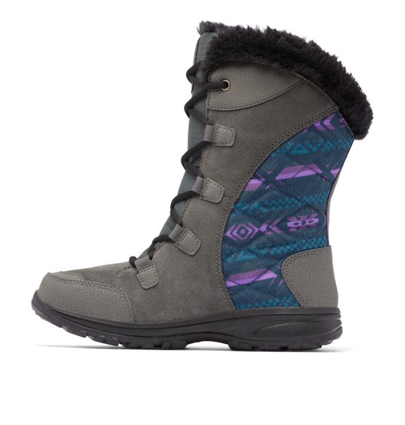 Grey Columbia Ice Maiden II Women's Boots | 17038ODLK