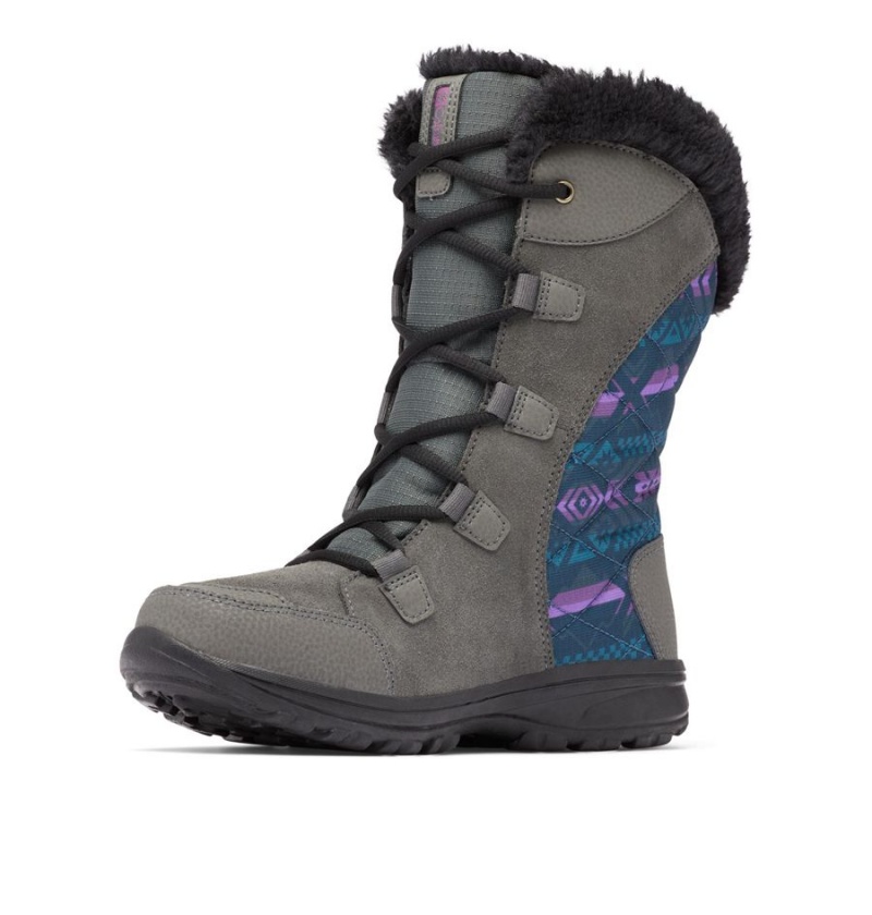 Grey Columbia Ice Maiden II Women's Boots | 17038ODLK