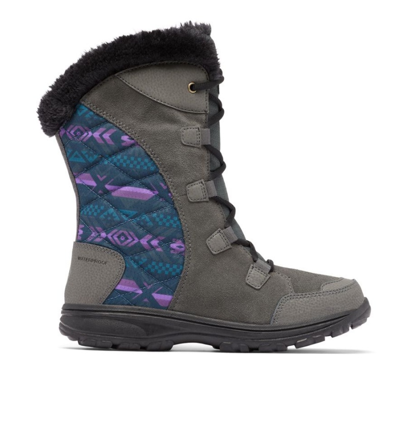 Grey Columbia Ice Maiden II Women\'s Boots | 17038ODLK