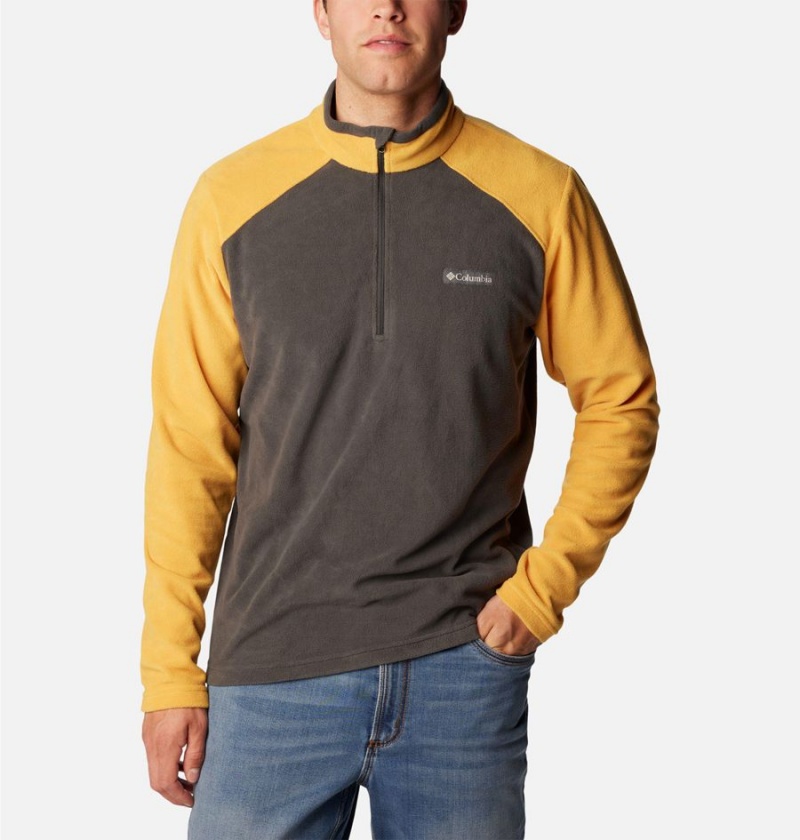 Grey Columbia Lake Aloha Half Zip Fleece Men's Pullover | 27639MNXR