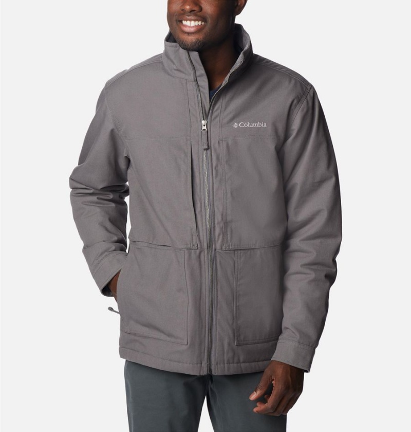 Grey Columbia Loma Vista II Insulated Men\'s Puffer Jacket | 72546NJBT