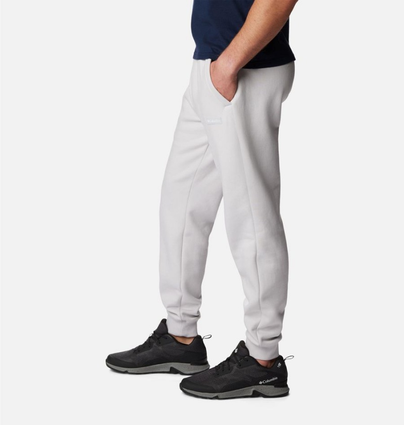 Grey Columbia Marble Canyon Heavyweight Fleece Men's Pants | 58690FCQL