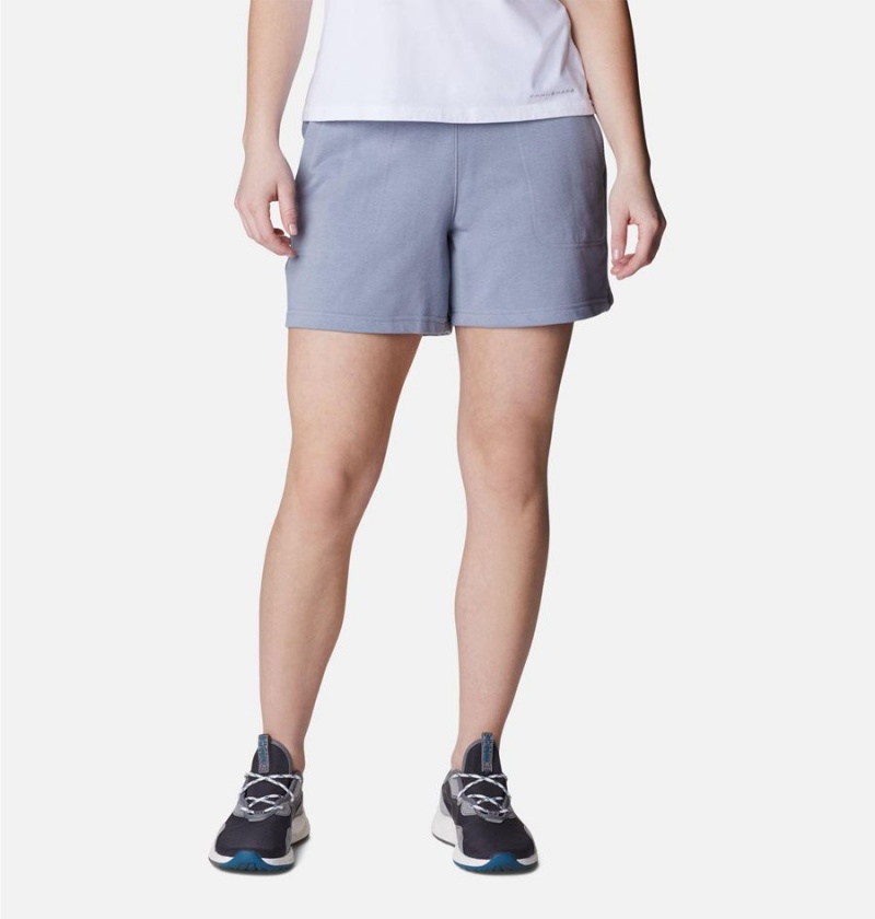 Grey Columbia Mineral Ridge Pull On Women\'s Shorts | 40817YJLQ