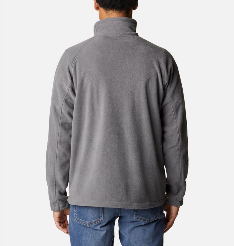 Grey Columbia Mitchell Lane Full Zip Men's Fleece Jacket | 84693WMLI