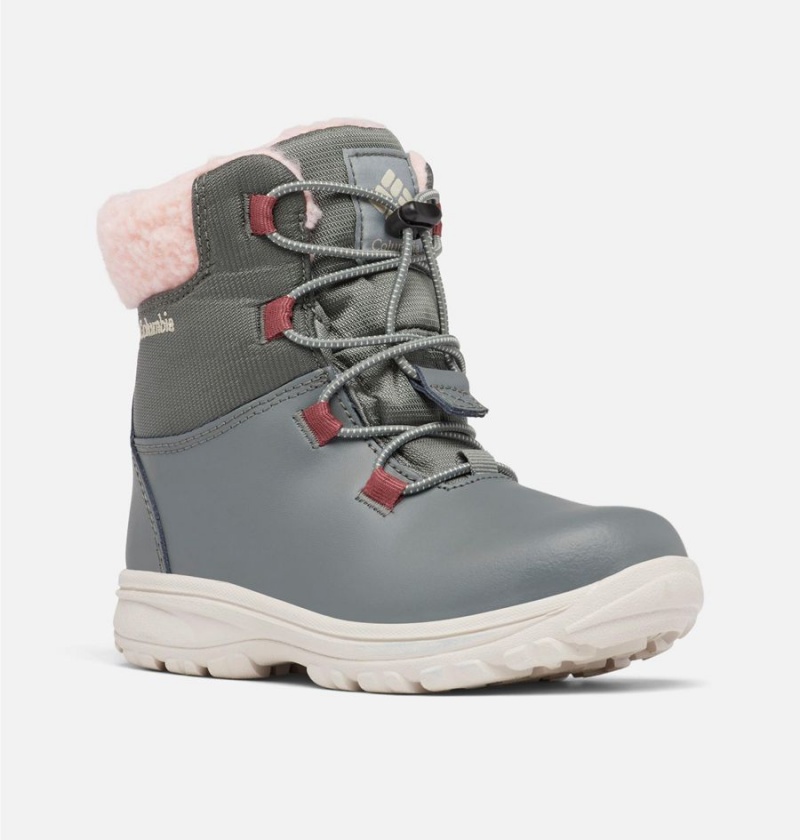 Grey Columbia Moritza Kids' Boots | 86307JWLN