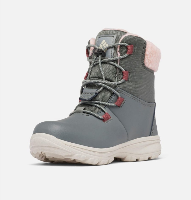 Grey Columbia Moritza Kids' Boots | 86307JWLN