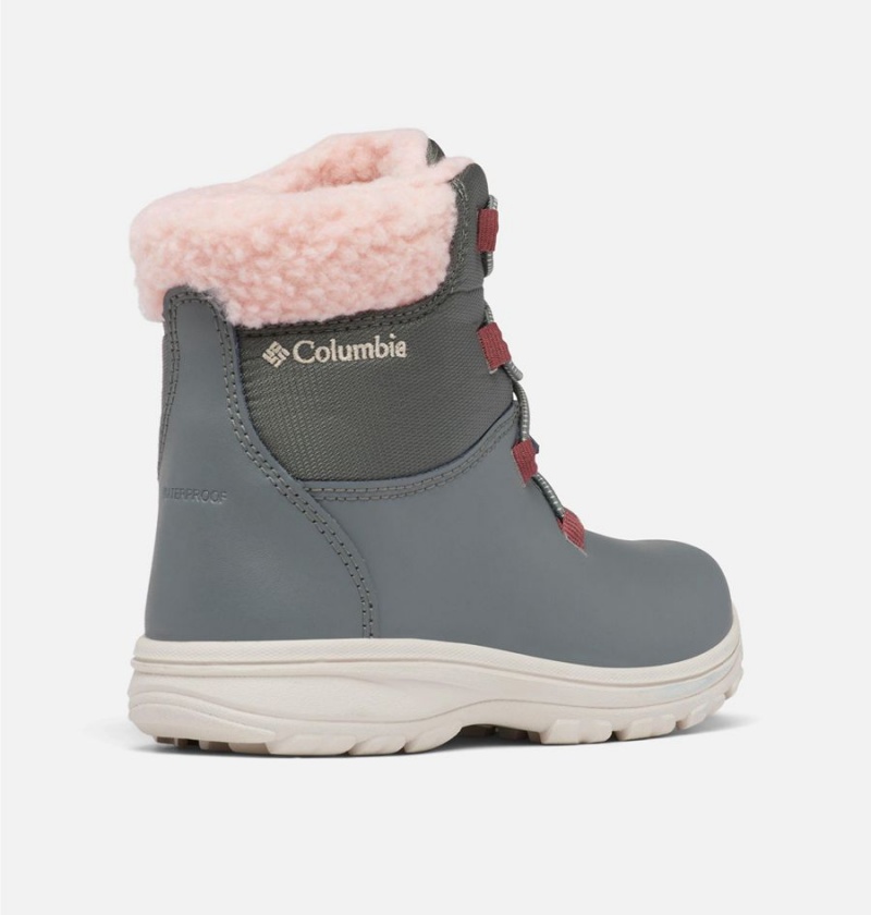 Grey Columbia Moritza Kids' Boots | 86307JWLN