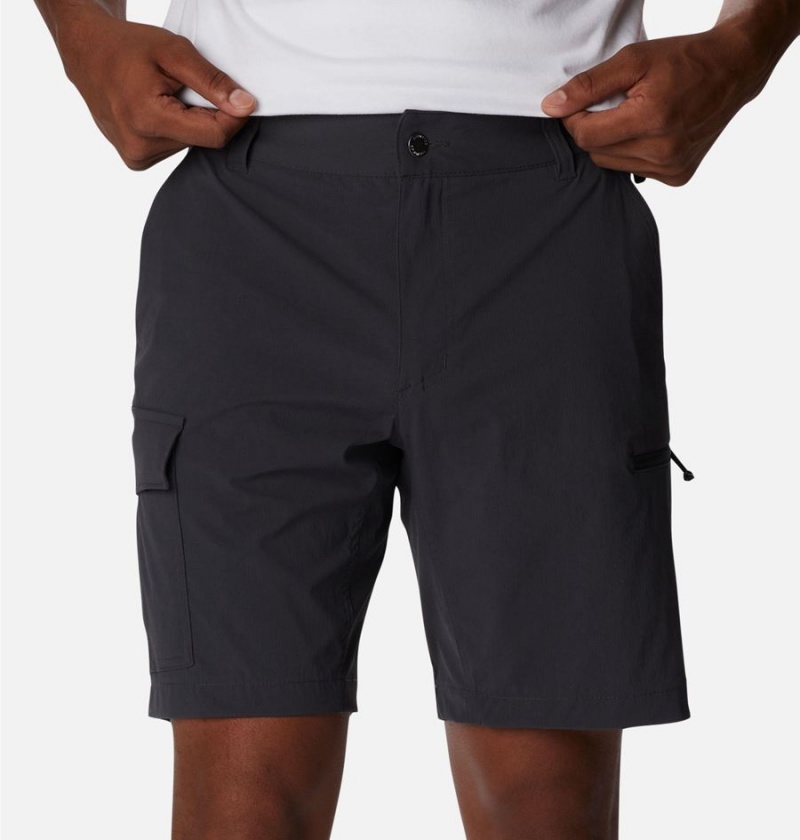 Grey Columbia Newton Ridge II Men's Shorts | 96037NIQB