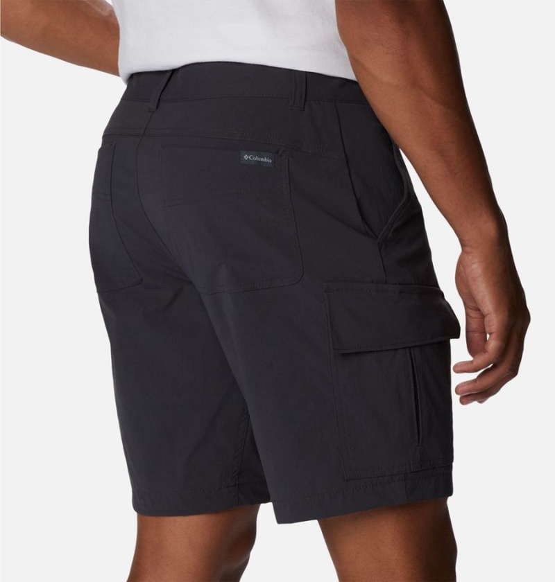 Grey Columbia Newton Ridge II Men's Shorts | 96037NIQB