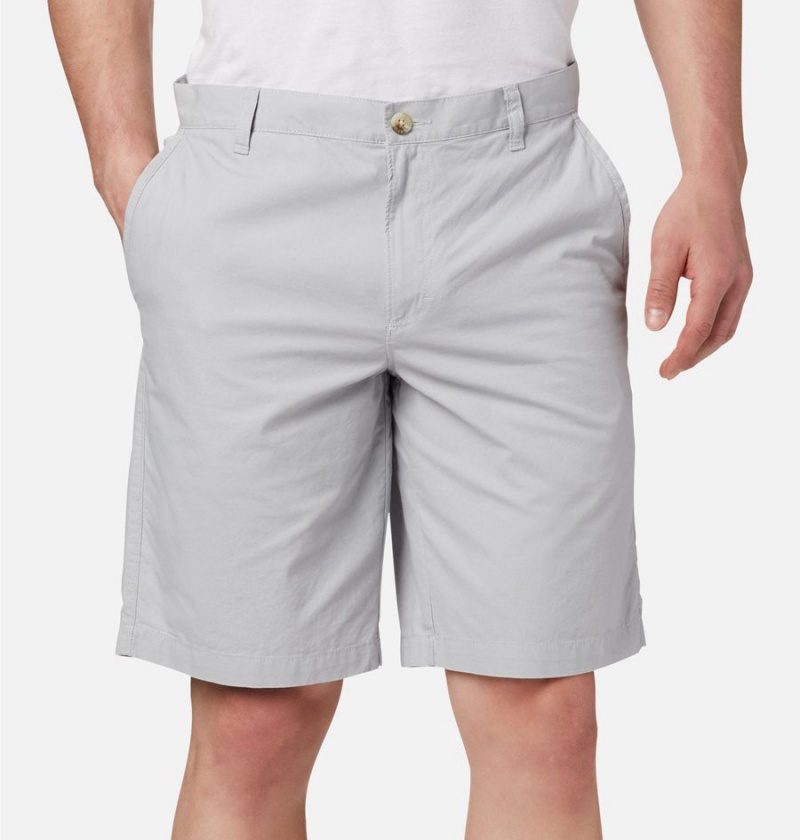 Grey Columbia PFG Bonehead II Men's Shorts | 15296JHUO