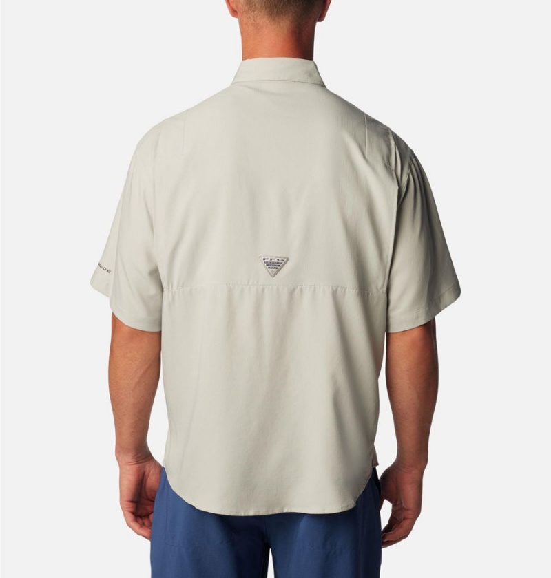 Grey Columbia PFG Tamiami II Short Sleeve Men's Shirt | 51362BMFA