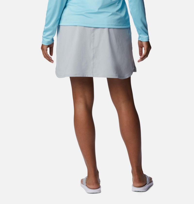 Grey Columbia PFG Tidal Women's Skirts | 72069BGWQ