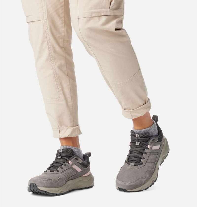 Grey Columbia Plateau Venture Women's Sneakers | 62931PUZW