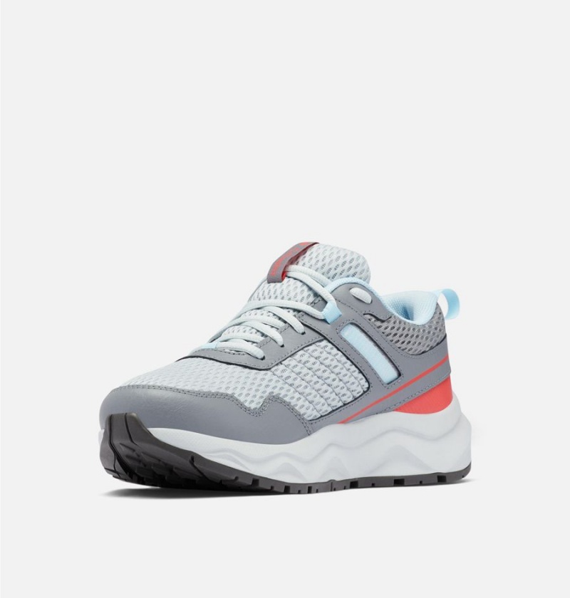 Grey Columbia Plateau Waterproof Women's Sneakers | 26450YHSC