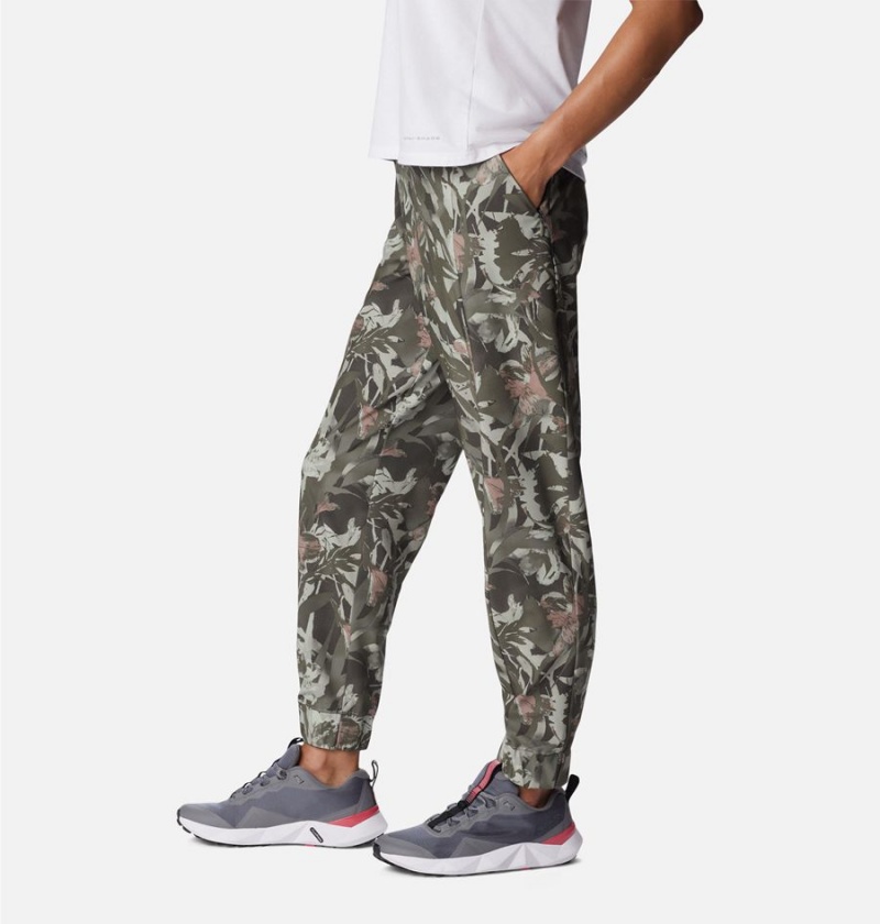 Grey Columbia Pleasant Creek Joggers Women's Pants | 46385QSKY