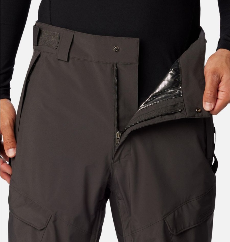 Grey Columbia Powder Stash Ski Men's Pants | 80762GCVO