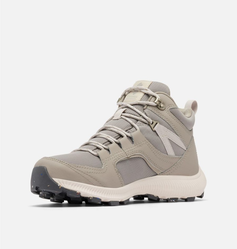 Grey Columbia Re-Peak Mid Women's Hiking Shoes | 52819HTVK