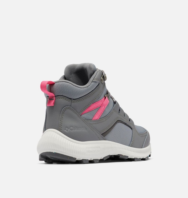 Grey Columbia Re-Peak Mid Women's Hiking Shoes | 60351XNOM