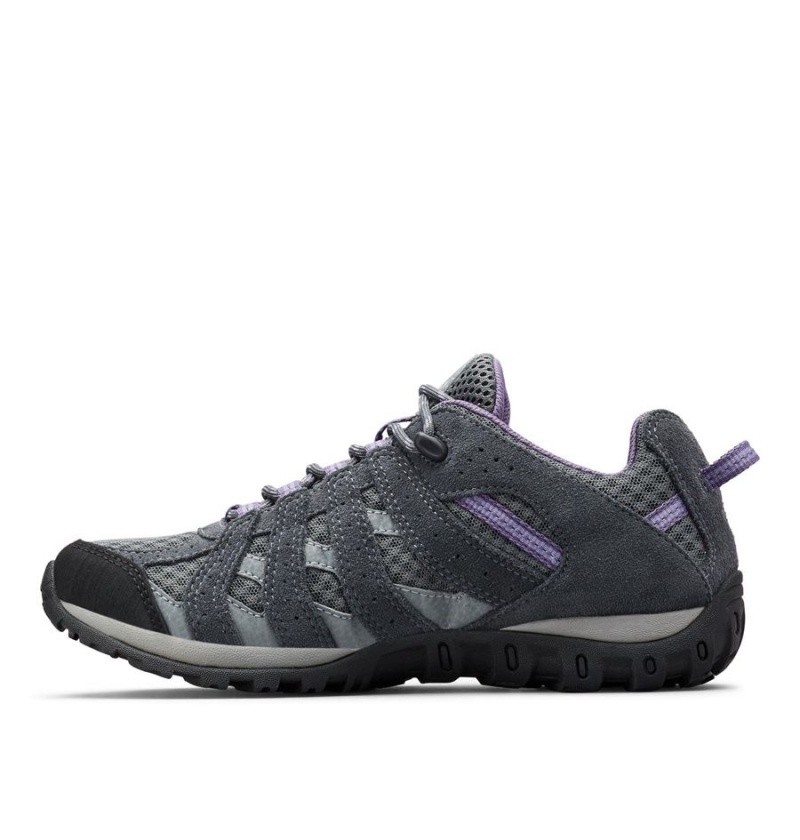 Grey Columbia Redmond Low Women's Hiking Shoes | 38901EPQD