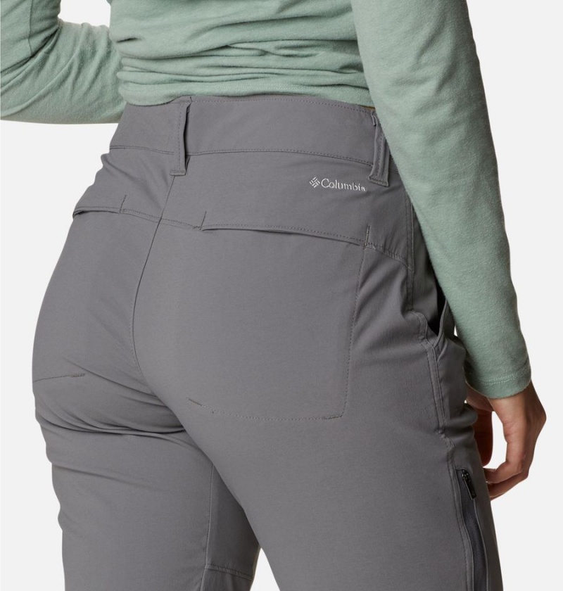 Grey Columbia Saturday Trail Stretch Women's Pants | 69218LHFW