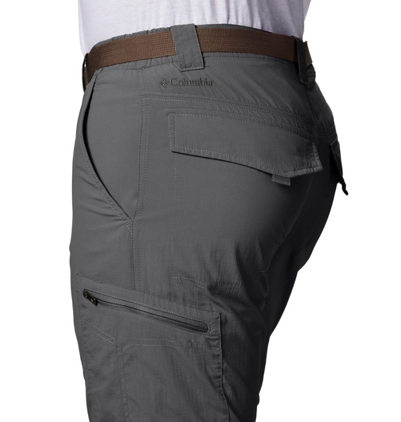 Grey Columbia Silver Ridge Convertible Men's Pants | 35407GVOD