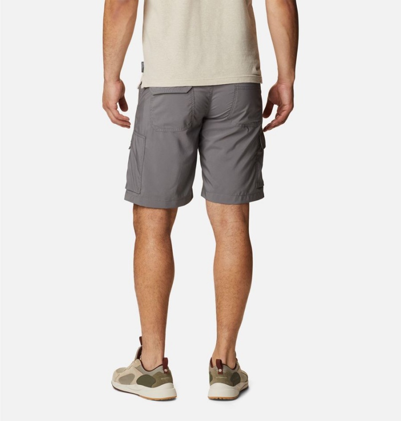 Grey Columbia Silver Ridge Utility Cargo Men's Shorts | 97124IGPV