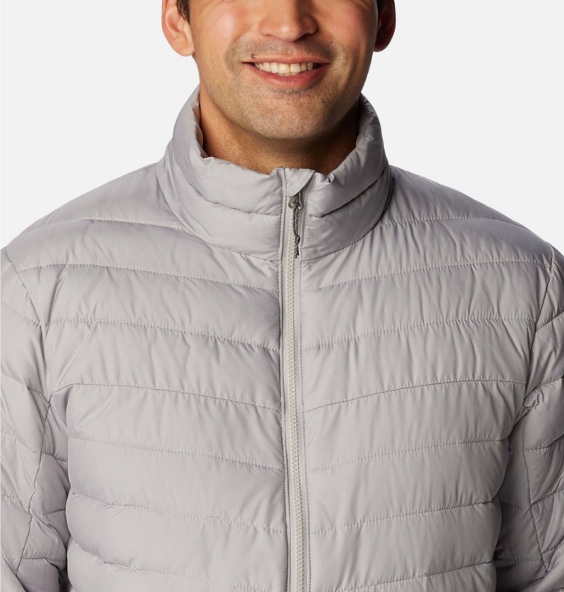 Grey Columbia Slope Edge Insulated Men's Puffer Jacket | 57268WEOL