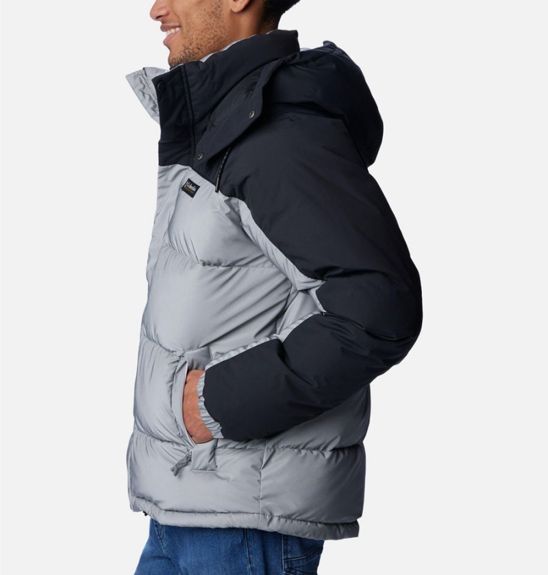 Grey Columbia Snowqualmie Insulated Men's Puffer Jacket | 64132VYTS