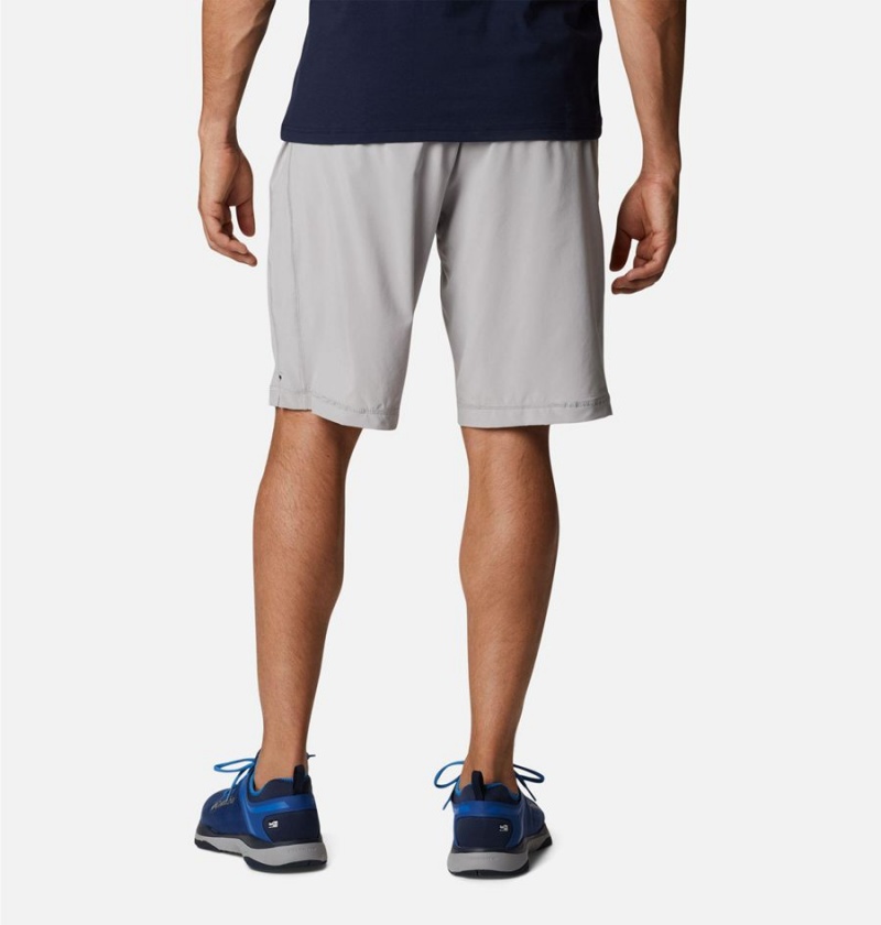 Grey Columbia Stealth Camp Active Men's Shorts | 78245AIBL