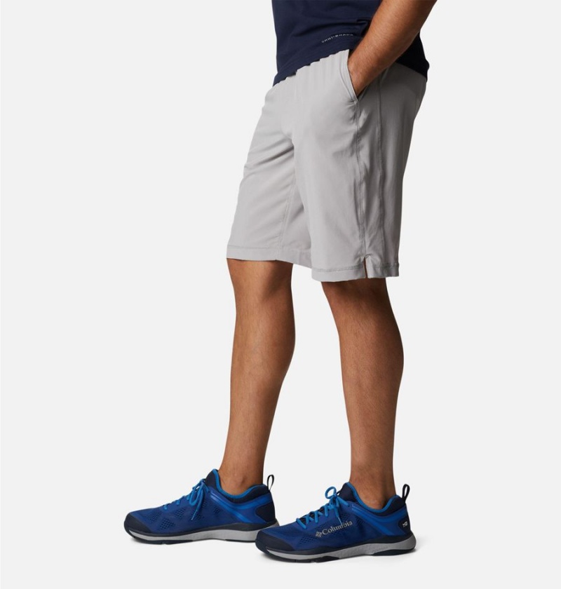 Grey Columbia Stealth Camp Active Men's Shorts | 78245AIBL